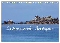 Liebenswerte Bretagne (Wandkalender 2024 DIN A4 quer), CALVENDO Monatskalender