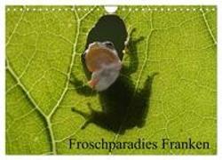 Froschparadies Franken (Wandkalender 2024 DIN A4 quer), CALVENDO Monatskalender
