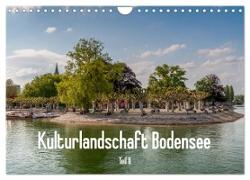 Kulturlandschaft Bodensee - Teil II (Wandkalender 2024 DIN A4 quer), CALVENDO Monatskalender