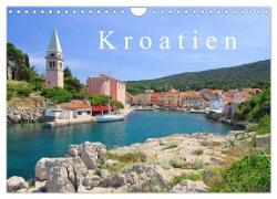 Kroatien (Wandkalender 2024 DIN A4 quer), CALVENDO Monatskalender