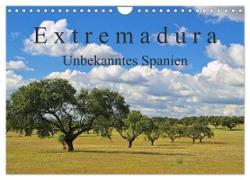 Extremadura - Unbekanntes Spanien (Wandkalender 2024 DIN A4 quer), CALVENDO Monatskalender