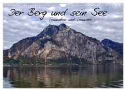 Der Berg und sein See (Wandkalender 2024 DIN A4 quer), CALVENDO Monatskalender