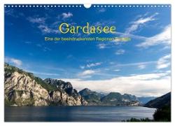 Gardasee / CH-Version (Wandkalender 2024 DIN A3 quer), CALVENDO Monatskalender