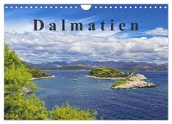 Dalmatien (Wandkalender 2024 DIN A4 quer), CALVENDO Monatskalender