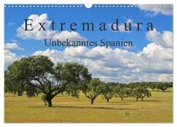 Extremadura - Unbekanntes Spanien (Wandkalender 2024 DIN A3 quer), CALVENDO Monatskalender
