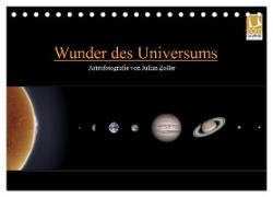 Wunder des Universums - Astrofotografie von Julian Zoller (Tischkalender 2024 DIN A5 quer), CALVENDO Monatskalender