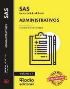 Administrativos del SAS. Temario Especifico Volumen 1. 2023