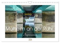 Mülheim an der Ruhr - Impressionen (Wandkalender 2024 DIN A4 quer), CALVENDO Monatskalender