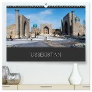 Usbekistan (hochwertiger Premium Wandkalender 2024 DIN A2 quer), Kunstdruck in Hochglanz