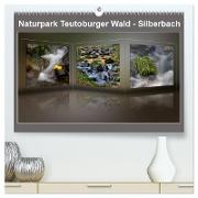 Naturpark Teutoburger Wald - Silberbach (hochwertiger Premium Wandkalender 2024 DIN A2 quer), Kunstdruck in Hochglanz