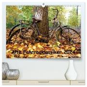 Alte Fahrradklassiker 2024 (hochwertiger Premium Wandkalender 2024 DIN A2 quer), Kunstdruck in Hochglanz