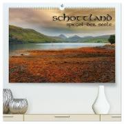 Schottland - Spiegel der Seele (hochwertiger Premium Wandkalender 2024 DIN A2 quer), Kunstdruck in Hochglanz