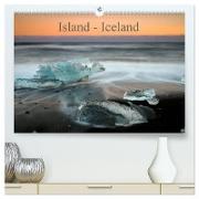 Island - Iceland (hochwertiger Premium Wandkalender 2024 DIN A2 quer), Kunstdruck in Hochglanz
