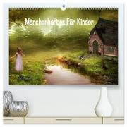 Märchenhaftes für Kinder (hochwertiger Premium Wandkalender 2024 DIN A2 quer), Kunstdruck in Hochglanz