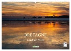 Bretagne - Land am Meer (Wandkalender 2024 DIN A2 quer), CALVENDO Monatskalender