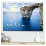 Malta & Gozo (hochwertiger Premium Wandkalender 2024 DIN A2 quer), Kunstdruck in Hochglanz