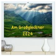 Am Großglockner (hochwertiger Premium Wandkalender 2024 DIN A2 quer), Kunstdruck in Hochglanz