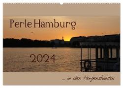 Perle Hamburg (Wandkalender 2024 DIN A2 quer), CALVENDO Monatskalender