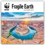 WWF Fragile Earth Square Wall Calendar 2024