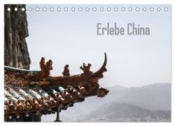 Erlebe China (Tischkalender 2024 DIN A5 quer), CALVENDO Monatskalender