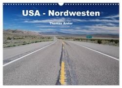USA - Nordwesten (Wandkalender 2024 DIN A3 quer), CALVENDO Monatskalender