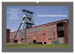 Zeche Ewald in Herten (Wandkalender 2024 DIN A2 quer), CALVENDO Monatskalender