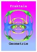 Fraktale Geometrie (Wandkalender 2024 DIN A2 hoch), CALVENDO Monatskalender