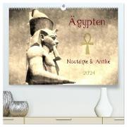 Ägypten Nostalgie & Antike 2024 (hochwertiger Premium Wandkalender 2024 DIN A2 quer), Kunstdruck in Hochglanz