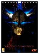 S.O.D. - Skulls Of Death Vol. I - Totenkopf Artworks (Wandkalender 2024 DIN A4 hoch), CALVENDO Monatskalender