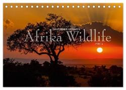 Emotionale Momente: Afrika Wildlife Part 2 / CH-Version (Tischkalender 2024 DIN A5 quer), CALVENDO Monatskalender