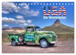 USA - Die Weststaaten (Tischkalender 2024 DIN A5 quer), CALVENDO Monatskalender