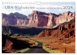USA-Südwesten von seiner schönsten Seite 2024 (Wandkalender 2024 DIN A4 quer), CALVENDO Monatskalender