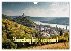 Rheinsteig Impressionen I (Wandkalender 2024 DIN A4 quer), CALVENDO Monatskalender