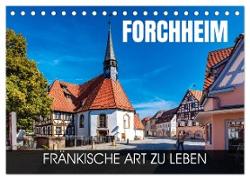 Forchheim - fränkische Art zu leben (Tischkalender 2024 DIN A5 quer), CALVENDO Monatskalender