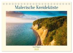 Insel Rügen - Malerische Kreideküste (Tischkalender 2024 DIN A5 quer), CALVENDO Monatskalender