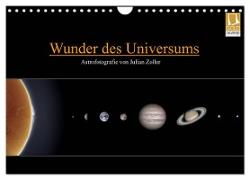 Wunder des Universums - Astrofotografie von Julian Zoller (Wandkalender 2024 DIN A4 quer), CALVENDO Monatskalender