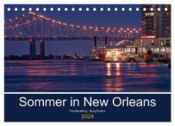 Sommer in New Orleans (Tischkalender 2024 DIN A5 quer), CALVENDO Monatskalender