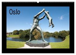 Oslo (Wandkalender 2024 DIN A2 quer), CALVENDO Monatskalender