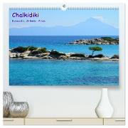 Chalkidiki: Kassandra, Sithonia, Athos (hochwertiger Premium Wandkalender 2024 DIN A2 quer), Kunstdruck in Hochglanz