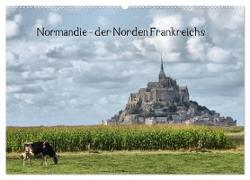 Normandie - der Norden Frankreichs (Wandkalender 2024 DIN A2 quer), CALVENDO Monatskalender