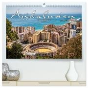 Andalusien - die Wiege vieler spanischer Traditione (hochwertiger Premium Wandkalender 2024 DIN A2 quer), Kunstdruck in Hochglanz