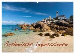 Bretonische Impressionen (Wandkalender 2024 DIN A2 quer), CALVENDO Monatskalender