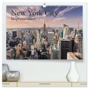New York City Impressionen (hochwertiger Premium Wandkalender 2024 DIN A2 quer), Kunstdruck in Hochglanz