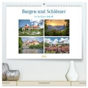 Burgen und Schlösser (hochwertiger Premium Wandkalender 2024 DIN A2 quer), Kunstdruck in Hochglanz