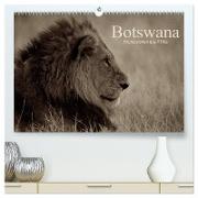 Botswana ¿ Impressionen aus Afrika (hochwertiger Premium Wandkalender 2024 DIN A2 quer), Kunstdruck in Hochglanz