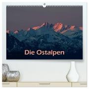 Die Ostalpen (hochwertiger Premium Wandkalender 2024 DIN A2 quer), Kunstdruck in Hochglanz
