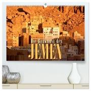 Die Baukunst des Jemen (hochwertiger Premium Wandkalender 2024 DIN A2 quer), Kunstdruck in Hochglanz