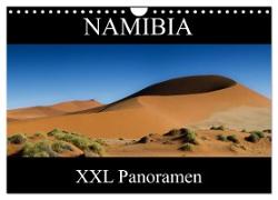 Namibia - XXL Panoramen (Wandkalender 2024 DIN A4 quer), CALVENDO Monatskalender