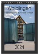 Waiblingen - Spaziergang durch die Altstadt (Tischkalender 2024 DIN A5 hoch), CALVENDO Monatskalender