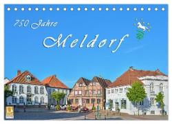 750 Jahre Meldorf (Tischkalender 2024 DIN A5 quer), CALVENDO Monatskalender